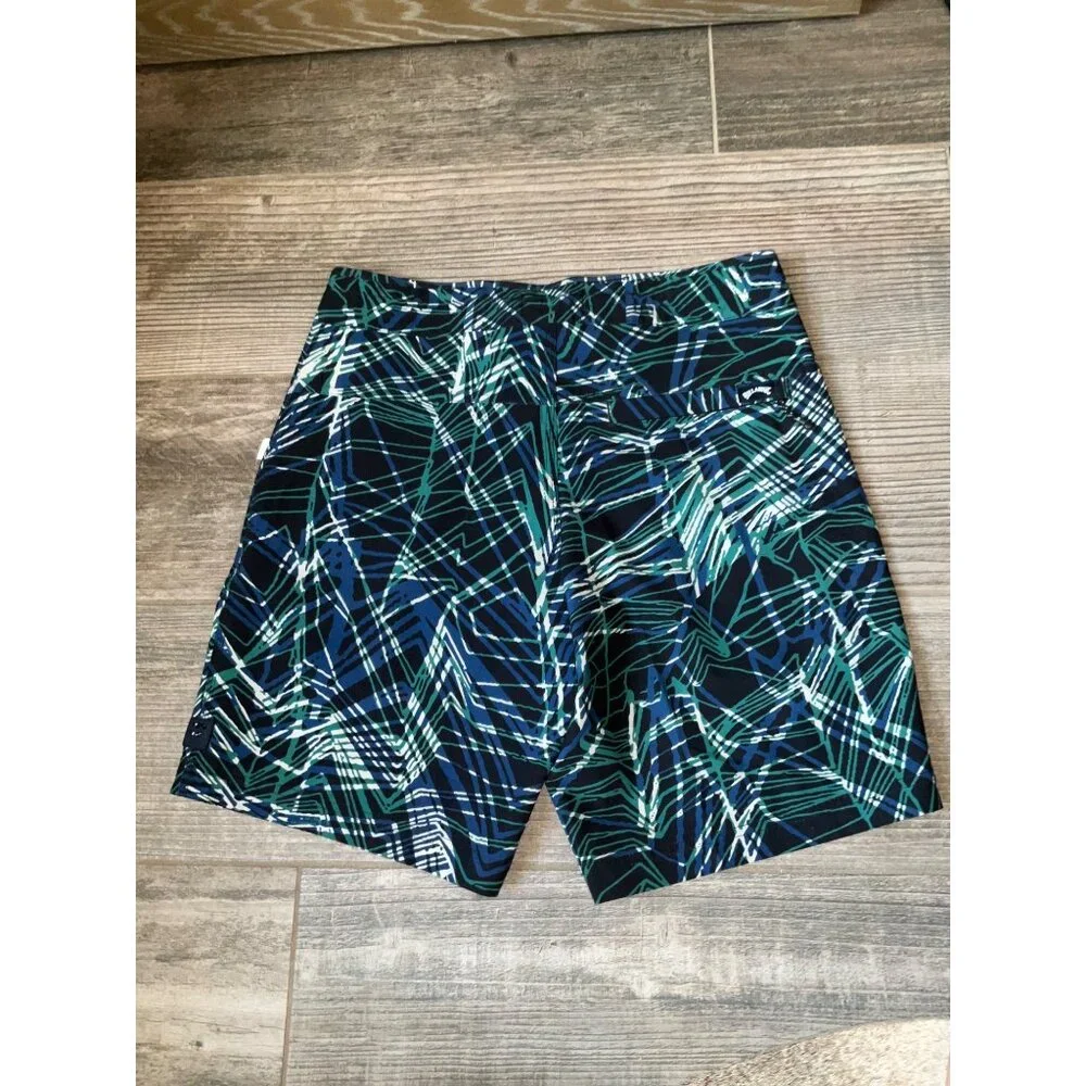 BILLABONG Recycler Ciclo Board shorts Mens s size 30 NEW Blue/Green